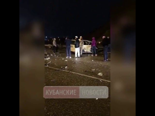 ДТП на Ростовском шоссе, Краснодар, 23 февраля