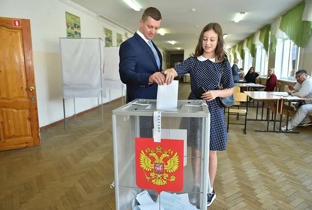 Вице-губернатор Кубани Сергей Болдин принял участие в выборах