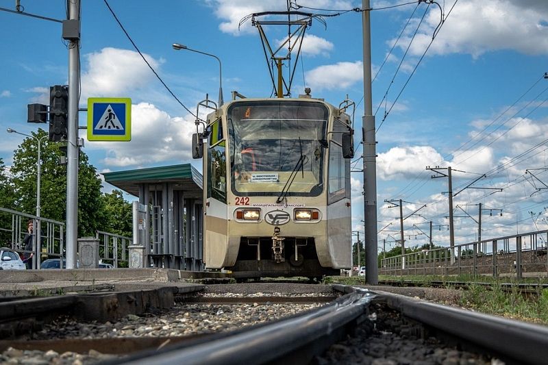 Рельсы западной трамвайной линии Краснодара начнут укладывать в июне